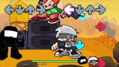 u/sussyimpostaer and u/bubbdyhead explaining the FNAF Lore (Featuring Pico From The School May Shoot Series)