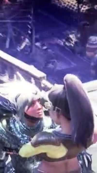 Was Afk on the stairs in Astera and came back to sexual tensions (Sorry for bad quality)