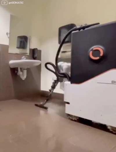 Got to clean those toilets!