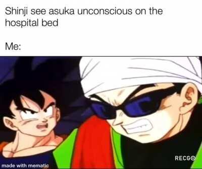 Nooo shinji reject the horny!!