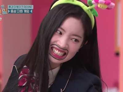 Actress Dahyun is pretty scary