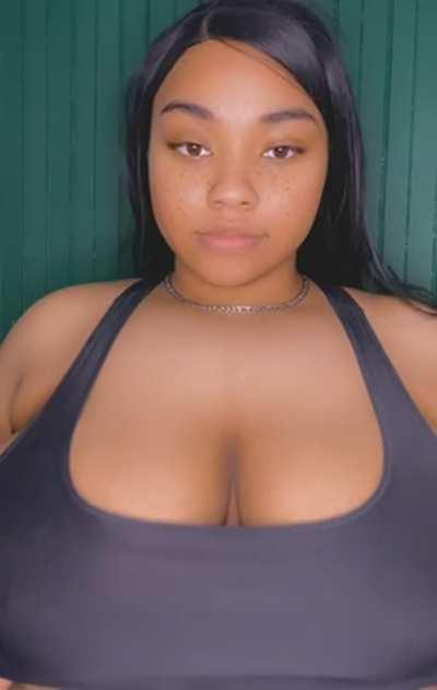 Happy Titty Tuesday!— Ur Blasian GF oc