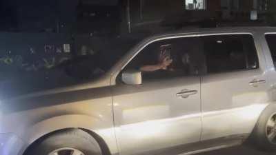 Man Blocking Driveway Threatens to Call 911 on Owners