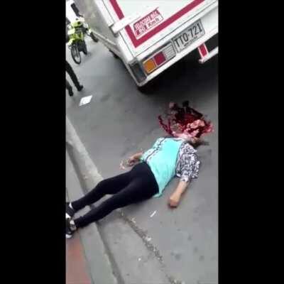 Brutal head squash, at least it was quick.