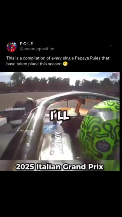 Lando fanboys will see this and still deny the British bias allegations..