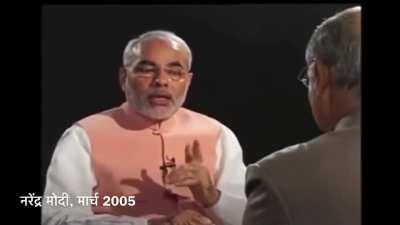 Narendra Modi talks about Islam | India Today [2005]
