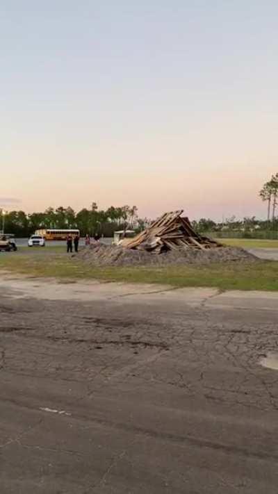 Standard issue male bonfire