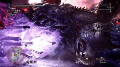 If anyone ever asks what Monster Hunter was about, I'll show them this