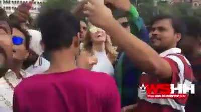 HMC while I get surrounded by men in india