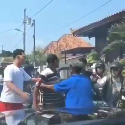 Never bring a hat in a helmet fight