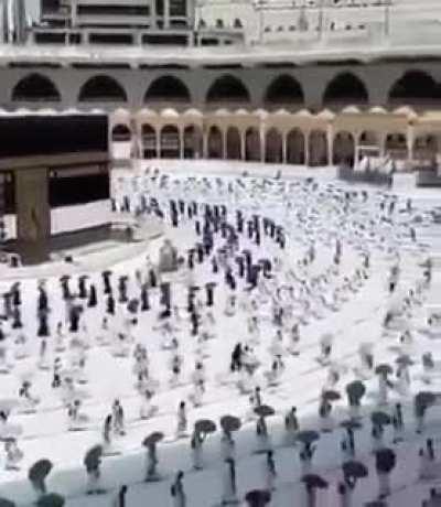 Hajj with social distancing