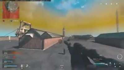 My buddy didn’t think i could beat the gas, so here’s me quad sniping a squad to win the game for my team