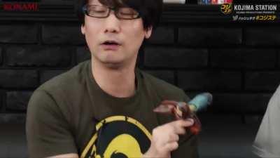 Kojima Huffing Paint Fumes