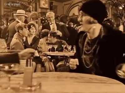 This tracking shot from the movie Wings (1927) seems way ahead of its time.