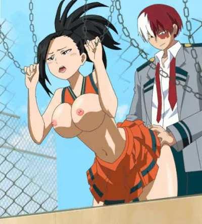 Momo getting fucked from the back