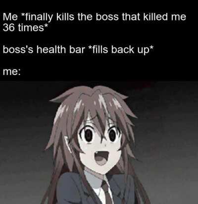 It's even worse when another health bar pops up. (reuploaded)