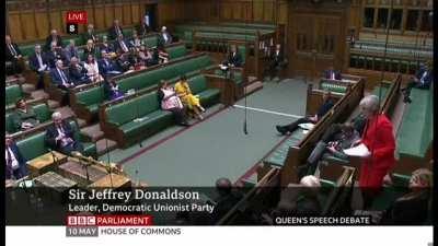 Theresa May shuts down DUP on protocol by reminding them they killed the only deal to avoid a sea border