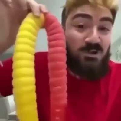 Gummy worm