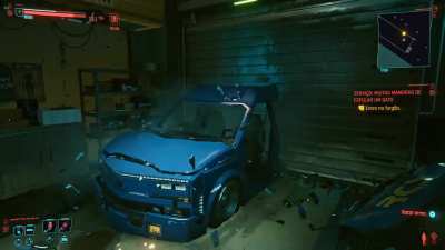 Garage doors are sharper than my mantis blades