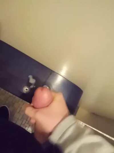 Jerking off at work