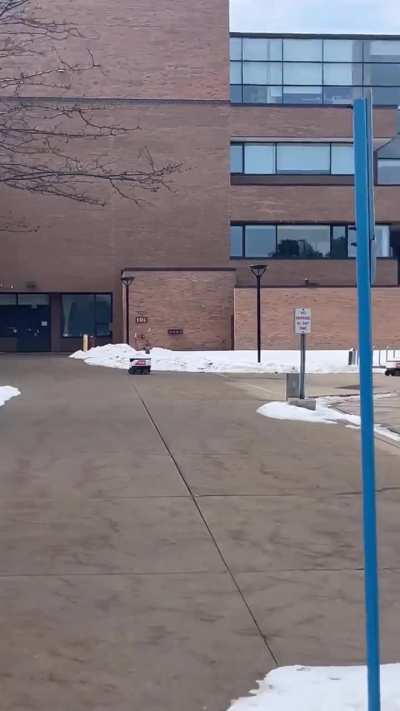 I get mad whenever I see the autonomous delivery robot