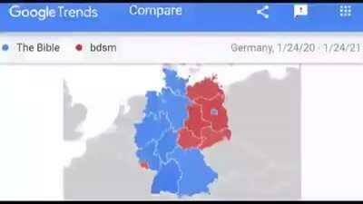 Is this the current West/East Germany divide Tommy talks about?