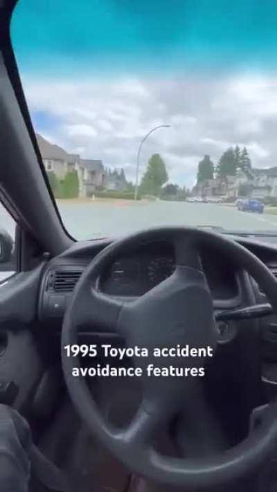 Toyota accident avoidance feature
