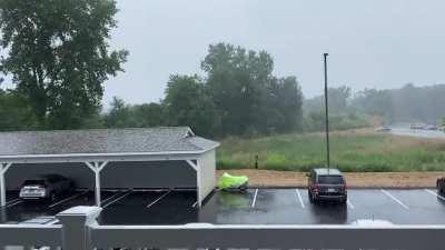 From a storm last week