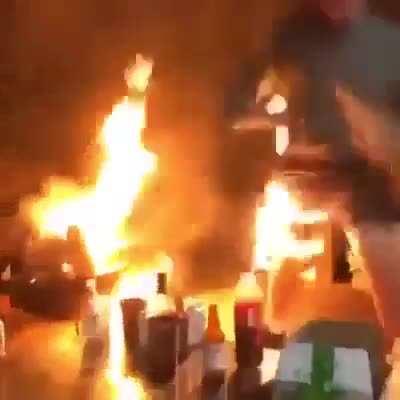 How to ruin a nice bonfire