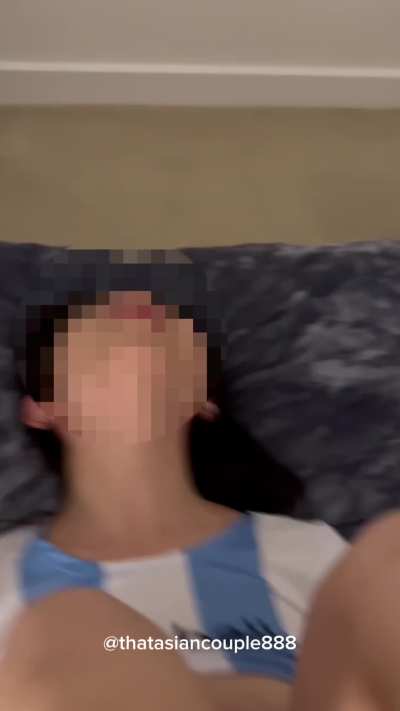 We snuck out from the party and found a room upstairs to have some fun 😉