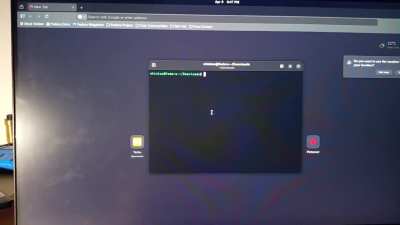 Screen goes black for 2 seconds