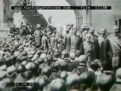 Rus çarı II.Nikolayın taç giyme töreni, 1896.