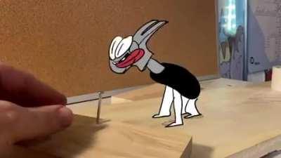 Good job pet hammer. By @Hombre_McSteez