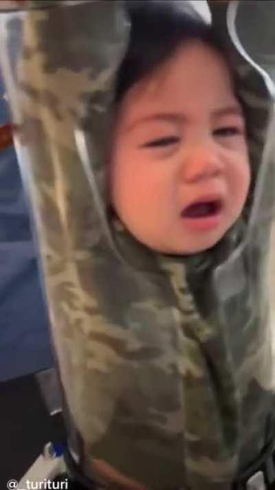 When you don’t sit still for your first X-ray: