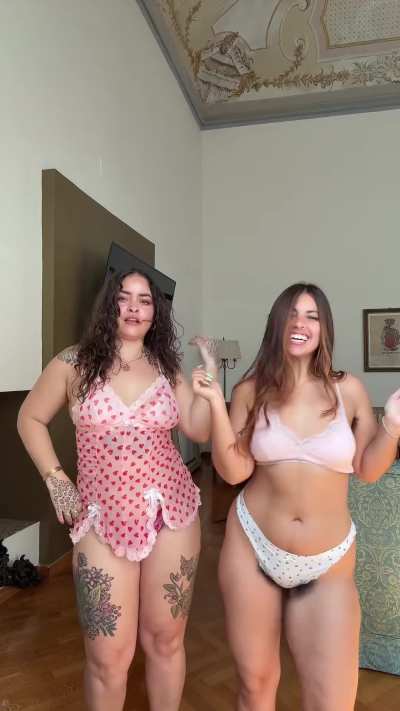 Hairy Lola and I (Cherry) have some really hairy armpits!