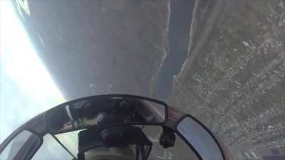 Ukrainian fighter jet on a combat mission to support the defenders near Stepnohirsk. Published 17.11.2025