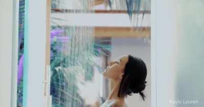 Topless and tattoos with K.a.y.l.a. - name on vid