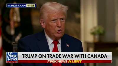 Trump on why he is tougher with Canada than with our biggest adversaries: 