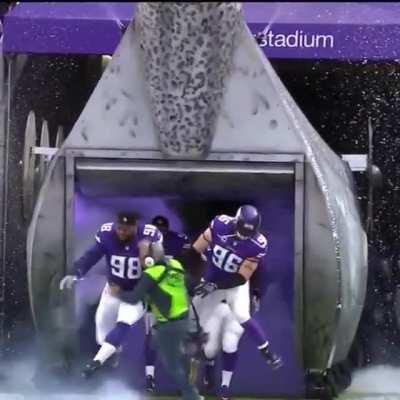 Audio guy at the worst wrong place.