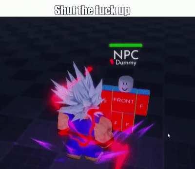 fighting gohan as a newbie be like