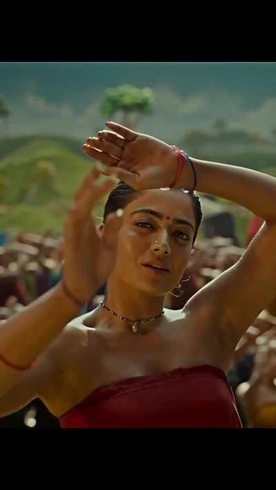 Rashmika Mandana Wet Armpits Compilation