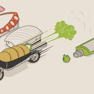 Sushi Riders by Arimura Taishi