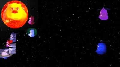 Solar system but tom