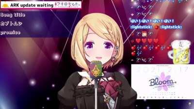 **ARK servers down for update** Aki: I guess I'll do an impromptu karaoke stream.