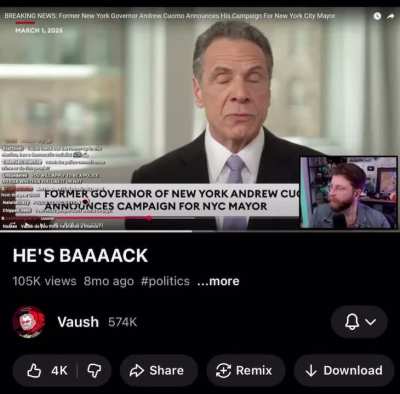 Back in March, when Cuomo really felt like an inevitability...