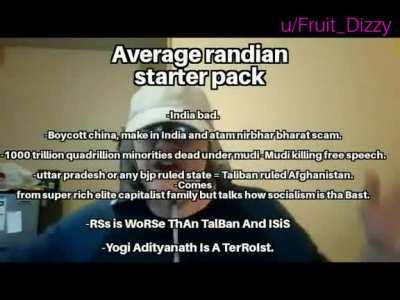 Average randian starterpack