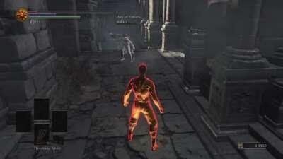 Intense 1v1 fist fight