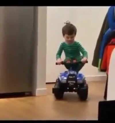 I think he misclicked