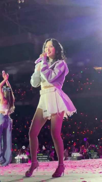 I don't know How I survived being in the front row of this concert. She was on fire that day. (video is not mine, its from twitter)