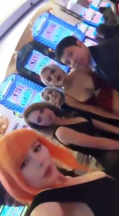 Maggie and her squad